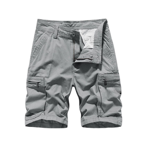Shorts cargo décontractés pour hommes respirants, taille mi-haute, couleurs personnalisables, polyester/coton, écologiques, séchage rapide - Product Image 2