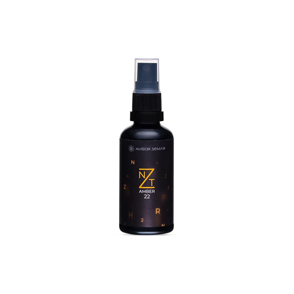 Sprey NZT-AMBER 22 sağlıklı ürün doğal maddeler fulvo-amber kompleksi sağlık ve güzellik için