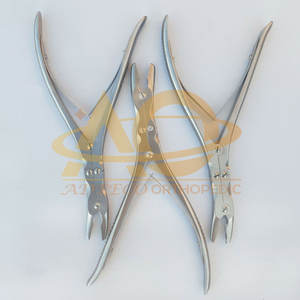 Leksell-Stille ชุดเครื่องมือผ่าตัดด้วยมือ3ชิ้นทำจากสแตนเลสทนทานและใช้งานง่าย - Product Image 2