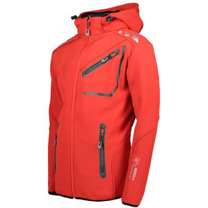 แจ็กเก็ตมีซิปผ้านิ่มโพลีเอสเตอร์สำหรับผู้ชายเสื้อแจ็คเก็ตระบายอากาศได้ดีมีสไตล์ - Product Image 4