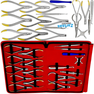 Juego de Instrumentos dentales de ortodoncia básica de alta calidad, 18 Uds., Kit Premium compuesto, fabricante y exportador de Instrumentos dentales - Product Image 5