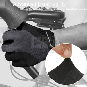 Guantes de Ciclismo de material duradero Guantes de ciclismo cómodos Guantes de Ciclismo de cuero bajo Moq - Product Image 4