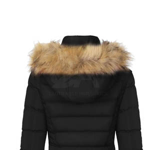 Manteau d'hiver chaud pour femmes, veste à capuche en fausse fourrure pelucheuse, vêtements d'extérieur épais pour l'hiver, vêtements d'hiver pour femmes - Product Image 5