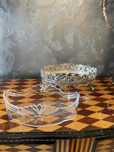 แท่นวางช็อคโกแลตขัดเงาแบบโบราณสำหรับเสิร์ฟช็อคโกแลตและของหวานเครื่องครัวและอุปกรณ์เสริมบนโต๊ะ - Product Image 3