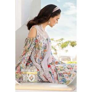 Colección Eid Primavera/Verano 2025 de Maria B, MPT-2507-A-TC-1163, Tela de Chifón - Product Image 3