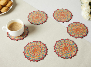 Vente en gros Dessous de verre en bois personnalisé pour la maison cuisine bureau table à manger tasses à thé tasses à café canettes de bière bar verres à eau 2024 - Product Image 5