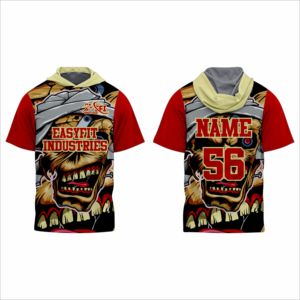 Camisetas de Baloncesto Personalizadas al por Mayor, Sudaderas con Capucha, Opciones de Logotipo Impreso por Sublimación, Tela Transpirable 100% Poliéster - Product Image 3