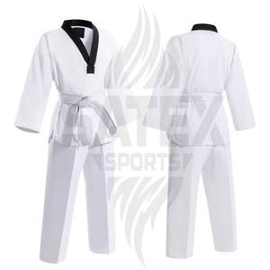 Ropa de Artes Marciales para Taekwondo, Paquete Personalizado, Uniformes de Karate Gi 100% Algodón, Secado Rápido y Transpirable - Product Image 6