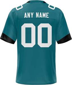 Hot Selling Short Sleeve Customized American Football Jersey <b>High</b> Quality Premium Jersey with Oem Service - Product Image 3