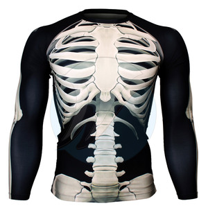 Dernier modèle de chemises de compression pour homme Spandex/Polyester Séchage rapide Écologique Manches complètes Personnalisable Offre Spéciale Confortable - Product Image 1