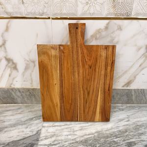 Vente chaude Planche à découper en bois de manguier Qualité durable avec finition naturelle pour les ustensiles de cuisine et les restaurants - Product Image 2