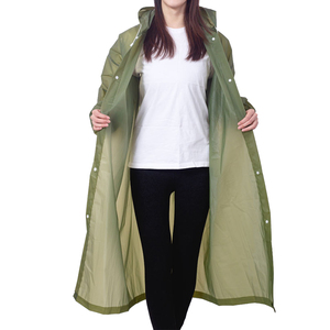 Chubasquero impermeable para mujer, abrigos largos para lluvia, senderismo, montaña, chaquetas impermeables, traje impermeable de alto espesor - Product Image 6