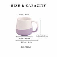 Tasse à café en céramique personnalisée, style européen, tasse à thé pour le petit-déjeuner, design pour la maison, vaisselle, souvenir, cadeau