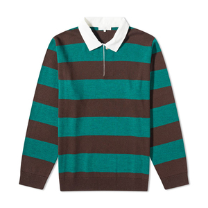 Rugby League Chemises D'entraînement Tricoté Rugby Tops Polyester Coton Solide Motif En Vrac À Manches Longues Brodé De Haute Qualité Hommes - Product Image 5