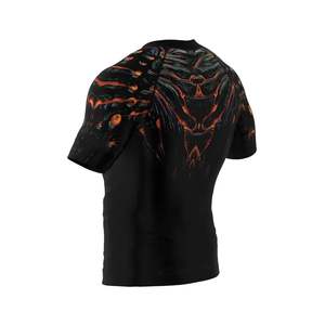 Impression par sublimation personnalisée BJJ MMA Jiu Jitsu séchage rapide évacuation de l'humidité éruptions cutanées respirantes demi-manche conception UPF50 bas prix - Product Image 5