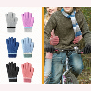 Guantes térmicos de invierno para niños Guantes a prueba de nieve al aire libre al por mayor - Product Image 5