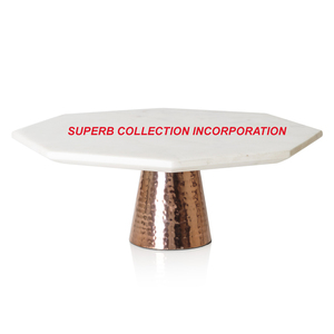Soporte de pastel de metal chapado en oro hecho a mano venta directa de fábrica OEM - Product Image 6