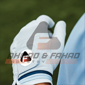 Logo personnalisé Gants de golf pour hommes gauchers Meilleure vente Gants de golf en cuir blanc Nouvelle arrivée Gant de golf - Product Image 1