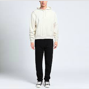 Blouson Bomber Vintage Homme à Capuche avec Fermeture Éclair, Respirant, en Mélange Polyester/Coton Tricoté, Doublure et Rembourrage en Coton, Tissu 300g - Product Image 2