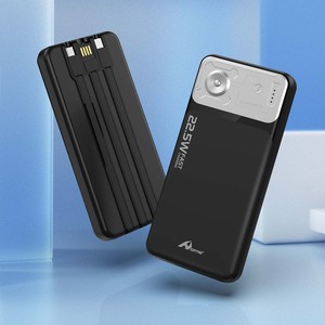 HOME DIGITALOME Batterie externe portable HPK-036 de 10000mAh avec câble de type C Chargement rapide de 22.5W LED Caractéristiques Batterie de chargement de téléphone - Product Image 6