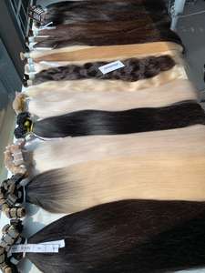 Bande Ombre De Luxe En 100% Extensions De Cheveux Humains Vietnamiens Bruts Droite Super Usine En Gros 20 30 Pouces 20 + Couleurs - Product Image 6