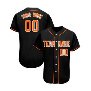 Camiseta de Béisbol con Bordado Personalizado, Transpirable, de Secado Rápido, Unisex, Corte Holgado, Sublimación, Fabricación Premium - Product Image 5