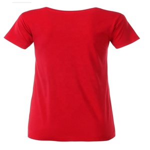 เสื้อยืดคอกลมแขนสั้นลำลองพิมพ์ลายตัวอักษรสำหรับผู้หญิง ผ้าฝ้าย 100% 160gsm พร้อมคุณสมบัติแห้งเร็วและไม่หดตัว - Product Image 5