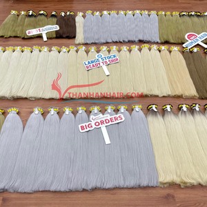 ¡MEJOR VENTA! Pelo a granel al por mayor cortado de la extensión humana vietnamita mejores extensiones de cabello humano pelo crudo vietnamita sin caída - Product Image 6