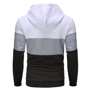 Sudaderas Unisex 2025 Moda Urbana Sudaderas con Capucha para Hombre Estampados de Oso Patchwork Holgadas Sudaderas Extra Grandes para Hombre Térmicas - Product Image 2