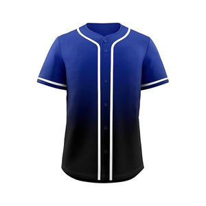 Sublimación personalizada Camisetas de béisbol Diseño unisex de manga corta para hombres Mujeres y jóvenes OEM ODM disponible - Product Image 5