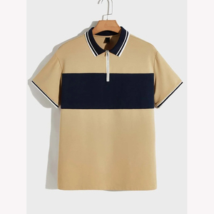 Polos de talla grande para hombre, camiseta de polo lisa con estampado de logotipo personalizado, camiseta de polo de golf en blanco de Color sólido para hombre - Product Image 5