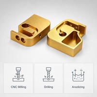 Casing Aluminium Stainless Steel Custom, Mesin CNC, Anodisasi, Penggilingan, Pengeboran untuk Toleransi Presisi Mesin yang Cepat