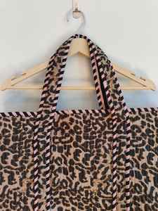 Sac fourre-tout imprimé léopard - Sac de week-end imprimé animal cougar - Sac fourre-tout de week-end, sac fourre-tout imprimé guépard, sac fourre-tout imprimé tigre - Product Image 2