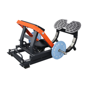Machine à fessiers à charge libre professionnelle avec fonctions de sécurité réglables pour l'entraînement de force en salle de sport, certifiée CE <span class=keywords><strong>Yongwang</strong></span> WH-1669F - Product Image 5