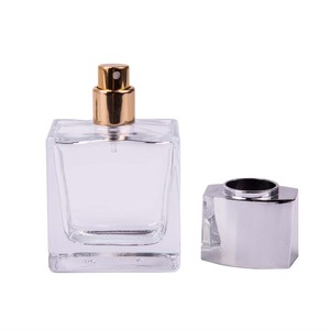 Bouchon de flacon de parfum en zamac noir, pulvérisateur à pompe durable, flacons en verre de 100 ml, boîtes en métal, plastique, aluminium, plastique ABS, personnalisé - Product Image 6