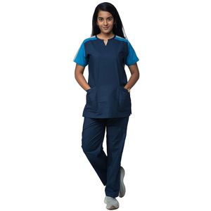 Uniforme d'infirmière de couleur personnalisée, taille plus, dernier modèle, pour femme, style luxueux, marque privée, combinaison de travail pour femme - Product Image 6