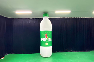 Botol air tiup iklan merek botol tiup kedap udara raksasa kustom luar ruangan - Product Image 4