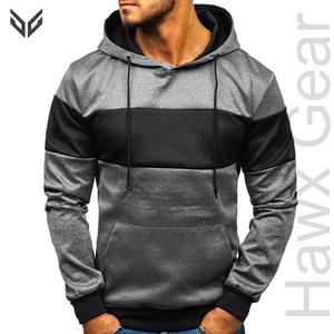 Vente en gros de sweatshirts à capuche en coton polyester et polaire pour hommes, manches longues, pull doublé, conception de la saison d'hiver, nouveauté - Product Image 1