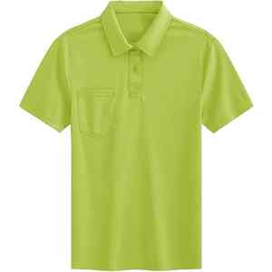 เสื้อโปโลผู้ชายเสื้อกีฬาแขนสั้นผ้ายืดแห้งเร็วความชื้นการออกแบบที่สะดวกสบายที่สมบูรณ์แบบสำหรับกีฬาและการฝึกอบรม - Product Image 1