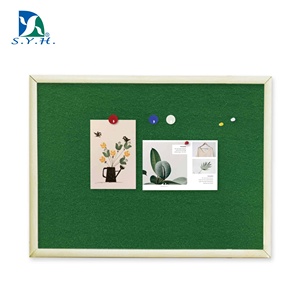 Green Fabric <strong>Board</strong> with Plastic Frame for Bulletin <strong>Boards</strong> and <strong>Message</strong> <strong>Displays</strong> - Product Image 1