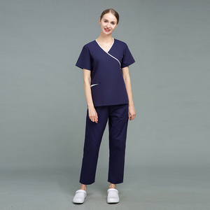 Uniforme d'infirmière haut de gamme, pour homme et femme, blouses de personnel d'hôpital dentaire, fournitures de clinique dentaire, uniformes féminins, vente en gros - Product Image 3