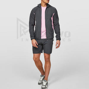 Chaqueta Cortavientos Unisex con Logotipo Personalizado 2026, Diseño Superior, Conjuntos Deportivos Cortavientos al por Mayor para Hombre, Chaqueta Cortavientos de Dos Piezas - Product Image 2