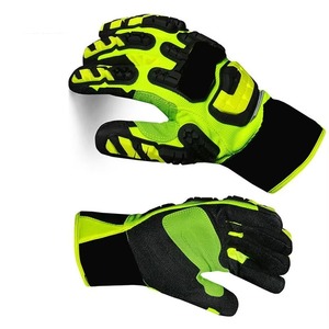 Guantes de Motociclismo de Cuero Genuino de Alta Calidad, Guantes Negros de Carreras para Motocicleta, para Verano, Deportes al Aire Libre, con Spandex - Product Image 2
