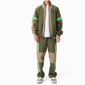 Ensemble coupe-vent unisexe en nylon Prince Industry, de haute qualité, fermeture éclair intégrale, taille plus, survêtement pour adultes pour l'hiver, Haus Industries - Product Image 1