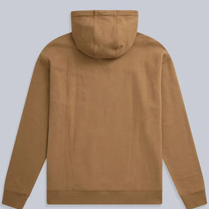 Dernier sweat à capuche à épaules tombantes pour hommes à la mode avec un design uni de marque de distributeur personnalisée pour une utilisation en hiver Position du logo avant - Product Image 4