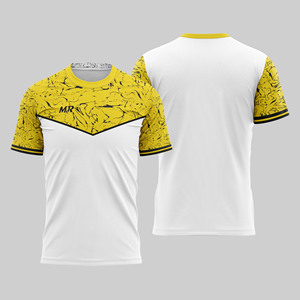 ผ้าเจอร์ซีย์ประสิทธิภาพสูงสีขาว | พิมพ์โลโก้แบบกำหนดเอง | ผ้าควบคุมความชื้น - Product Image 1