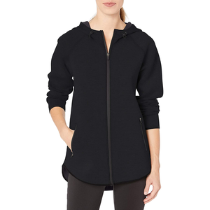 Outdoor Use Comfortable Hoodies Women Custom <b>Zipped</b> Applique Custom Color <b>Crop</b> Top hoodies for Adults - Product Image 1