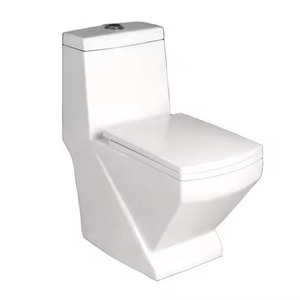 2024 toilette sanitaire en céramique monobloc de luxe à haute efficacité avec siège en plastique Design moderne pour salle de bain prix disponible inde - Product Image 6