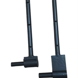 Charnière à poulie robuste en fer noir pour portail et volet roulant, vente en gros - Product Image 1