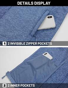 Solid Color Zippered Oversized Men's Jacket Full Zip Lightweight Jacket Casual Soft Warm Coats with Pockets - Product Image 5